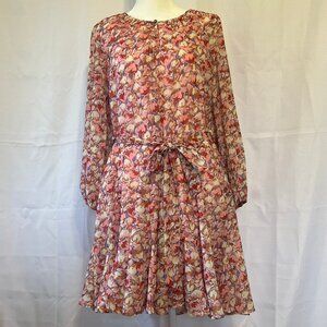 Kori Pink Floral Dress